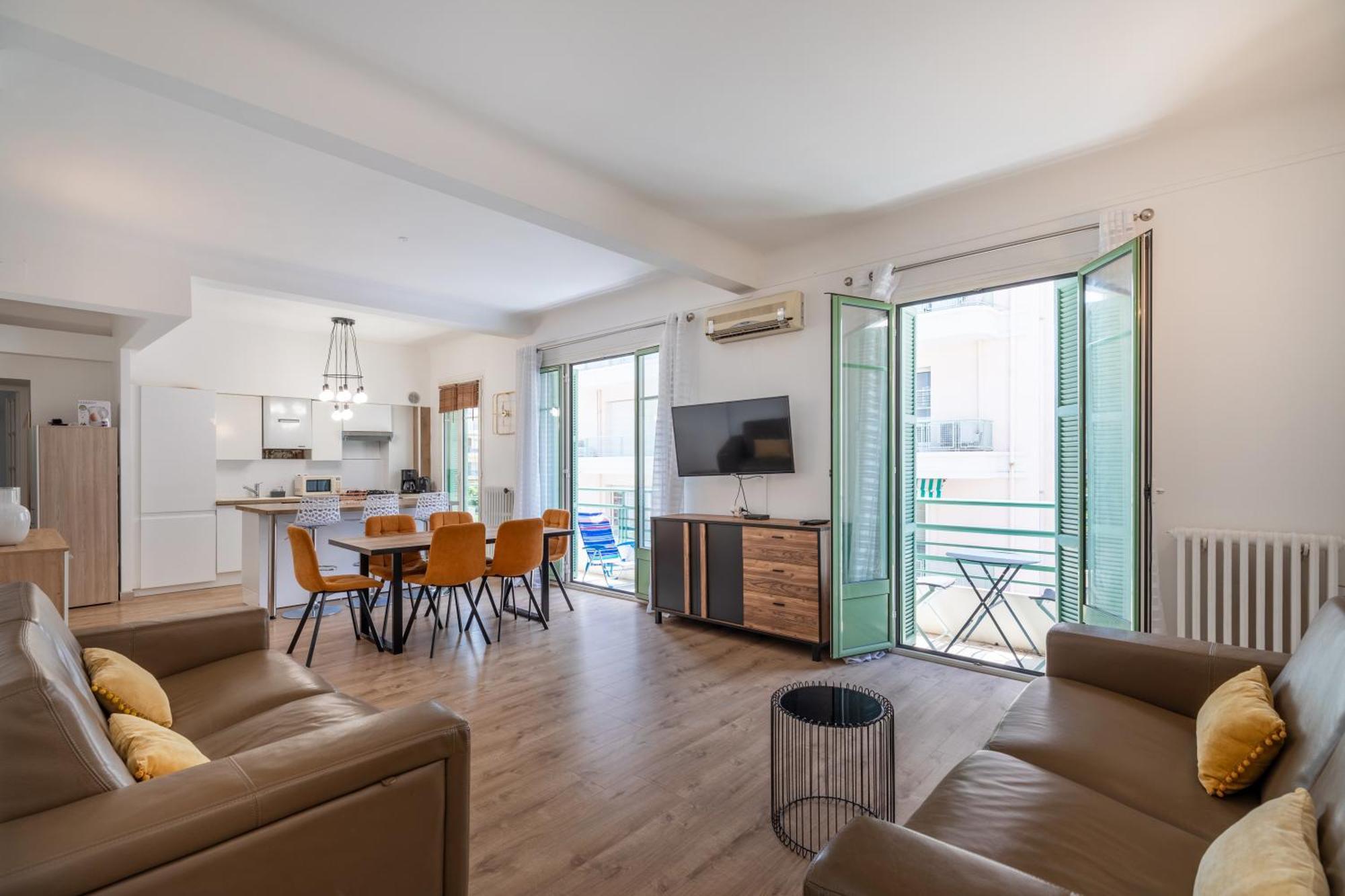 Louis Gallet Juan Les Pins 2 Min Des Plages - 6 Couchages Luaran gambar